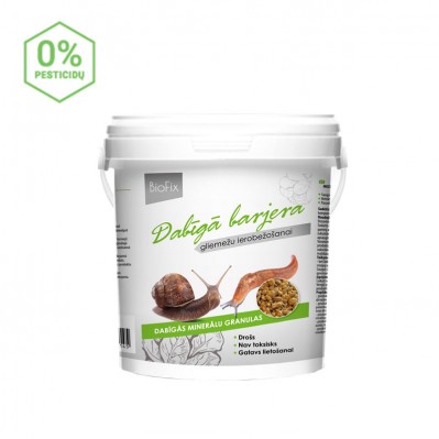 BIOFIX natūralus mechaninis barjeras nuo sraigių ir šliužų 1,5 kg